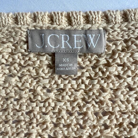 (EUC) J. Crew Crochet Tank Top Beachwood Size XS - Picture 5 of 5